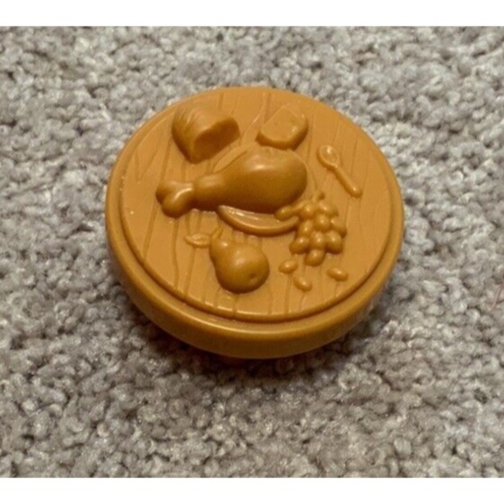 Fisher‎ Price Little People Brown Turkey Leg Castle Table